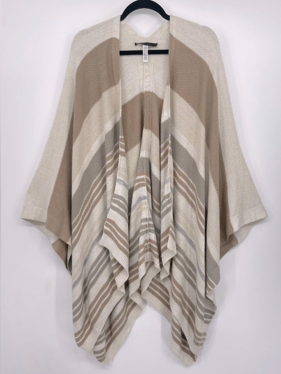 BCBGMaxazria Striped Cape – Change Things Up