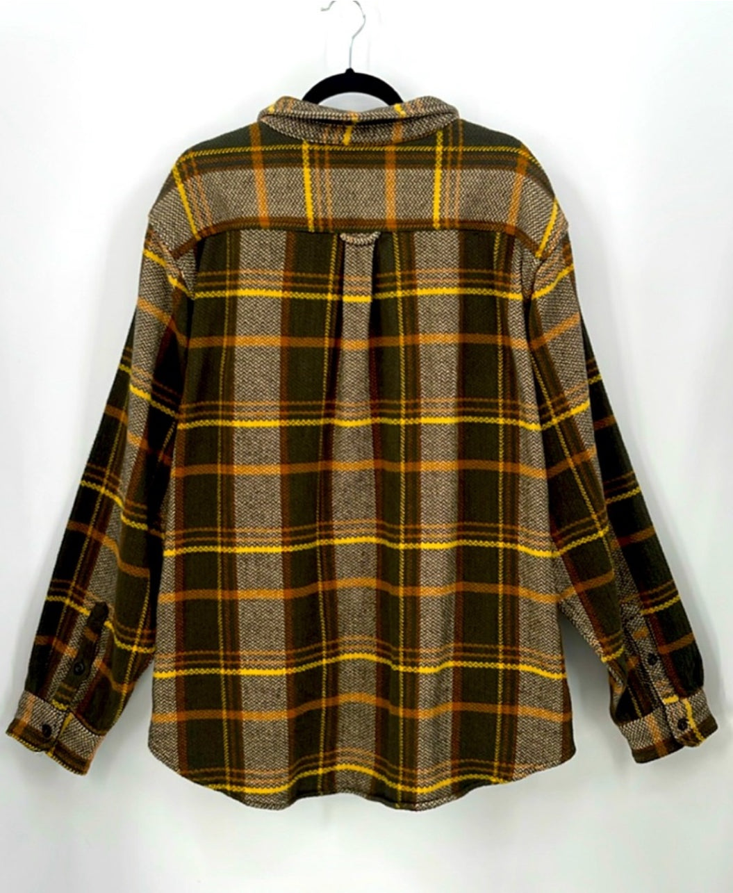 WOOLRICH Plaid Flannel Shirt Jacket