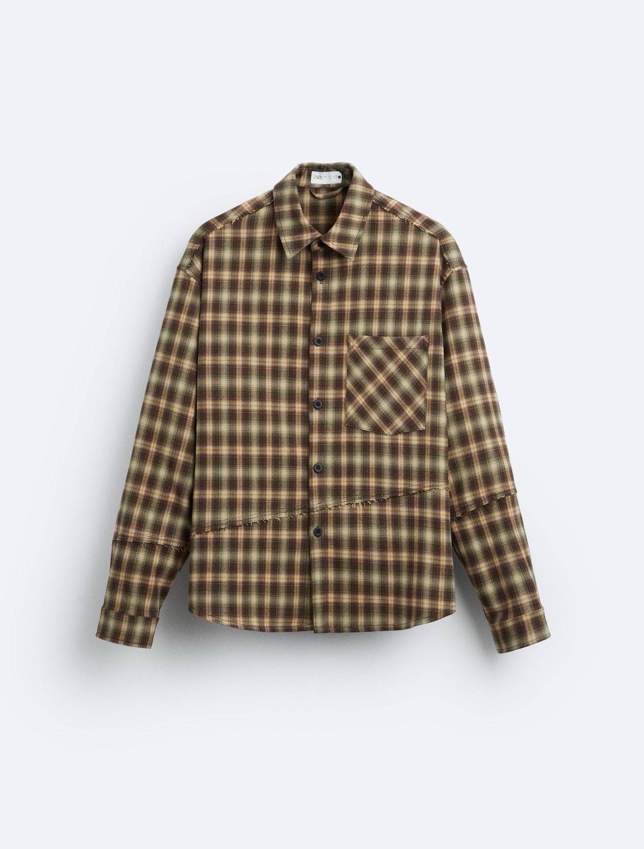 ZARA Plaid Overshirt