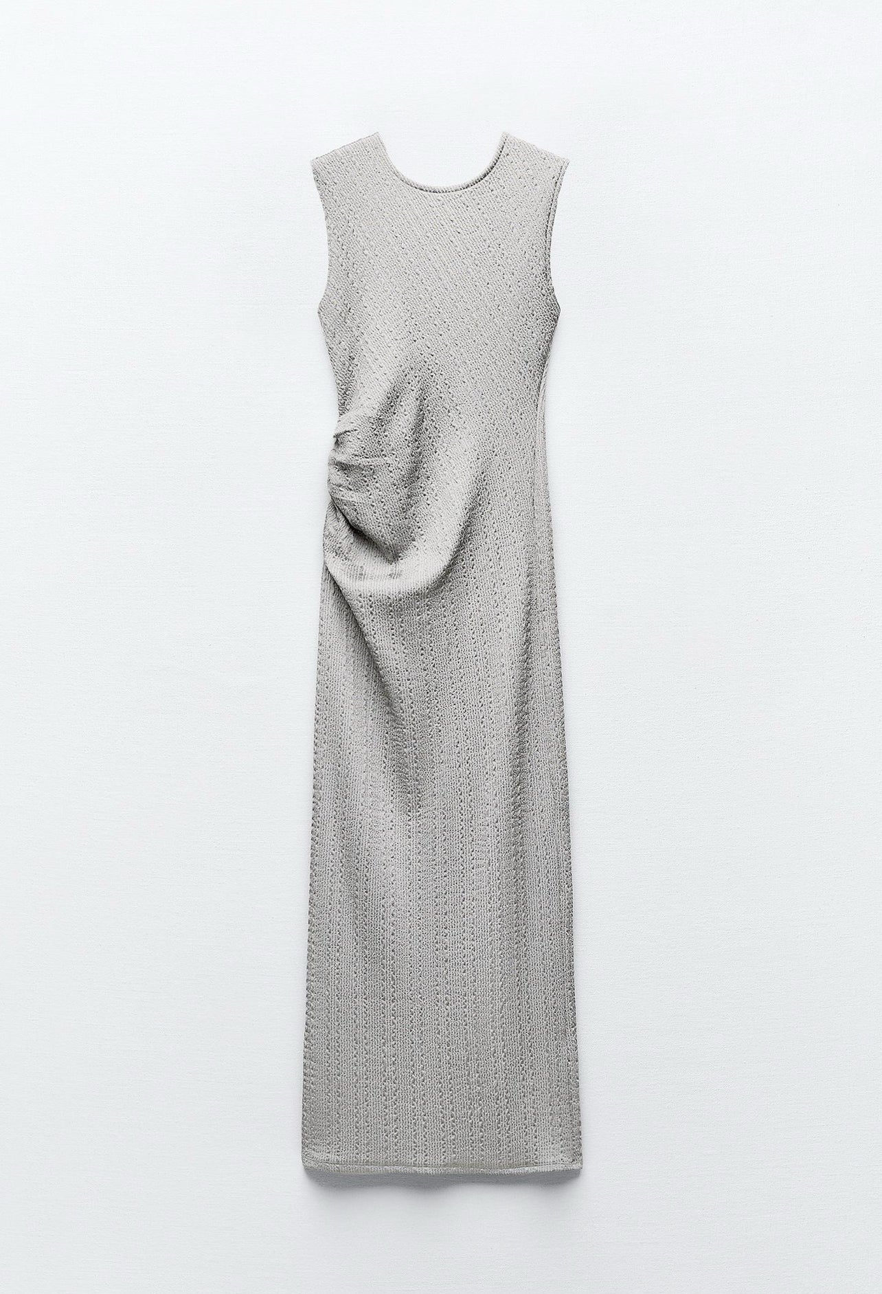 ZARA SPARKLY DRAPED DRESS