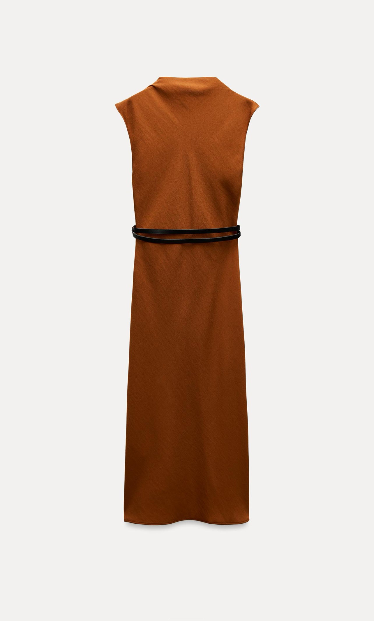 ZARA Women Collection Belted Dress