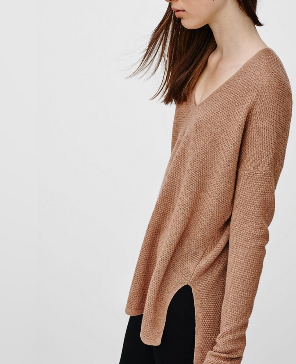 BABATON Erin Wool/Linen Blend Sweater