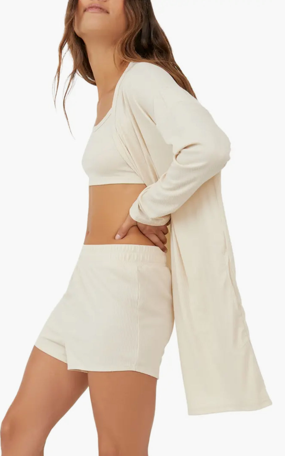 Free People Cozy Does It Short Set