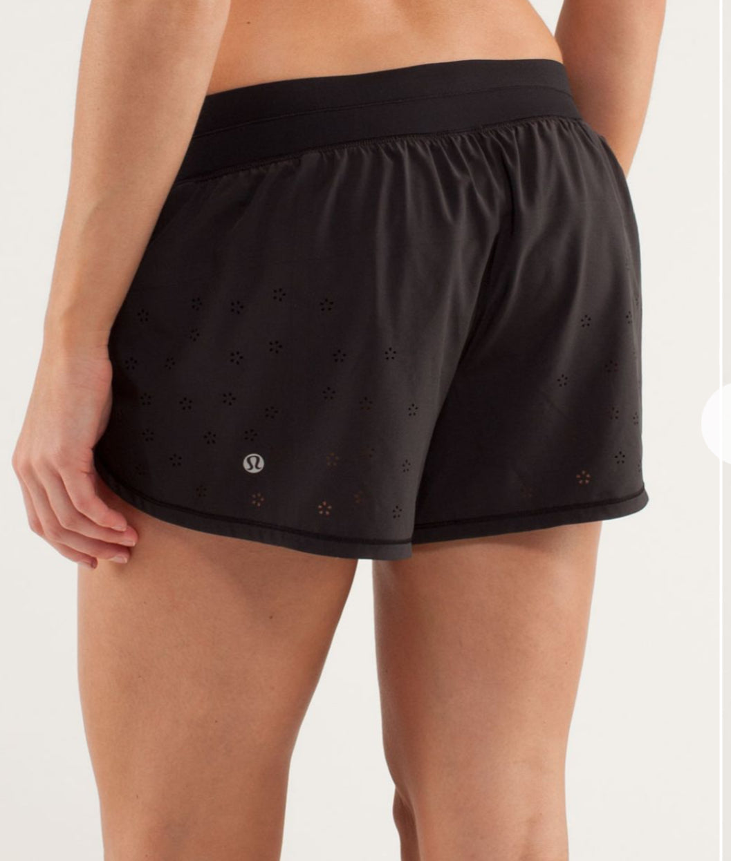 Lululemon Run: Breeze By Short *Laser
Cut Black