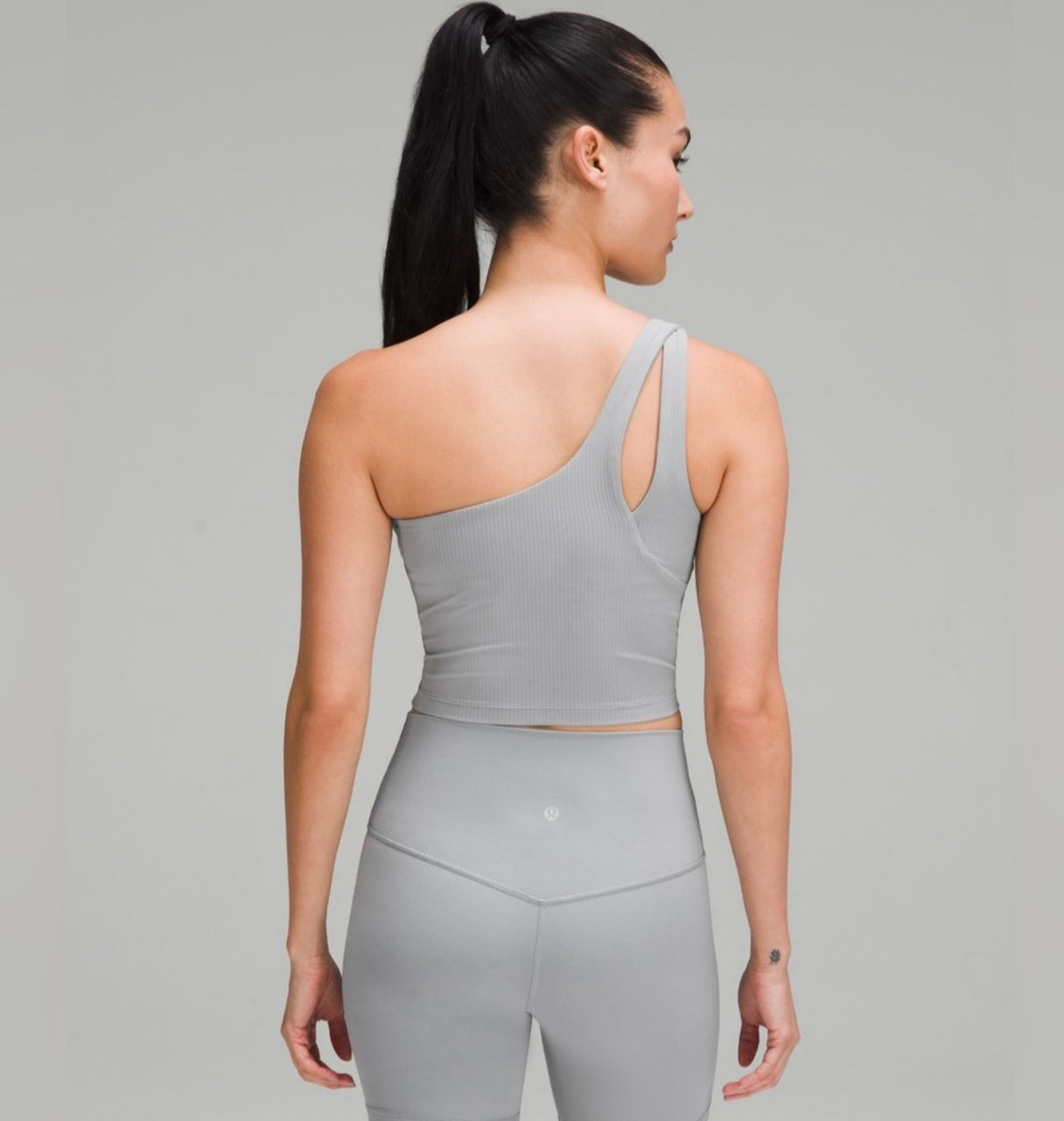 Lululemon Ribbed Nulu Asymmetrical
Yoga Tank Top