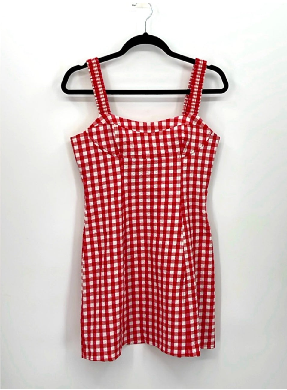 Zara Gingham Mini Dress