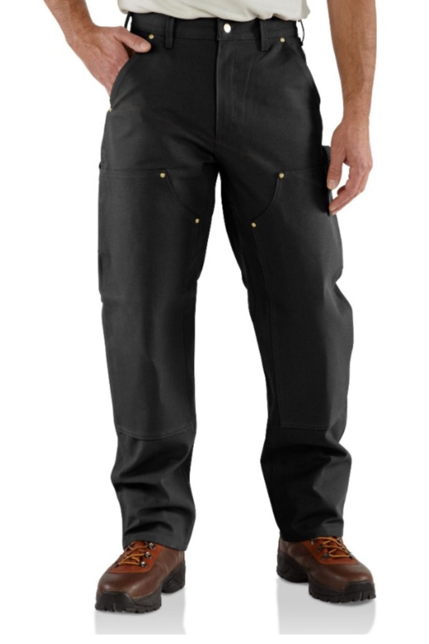 Carhartt Men's Firm Duck Rugged Utility Loose Fit Dungaree Work Pants