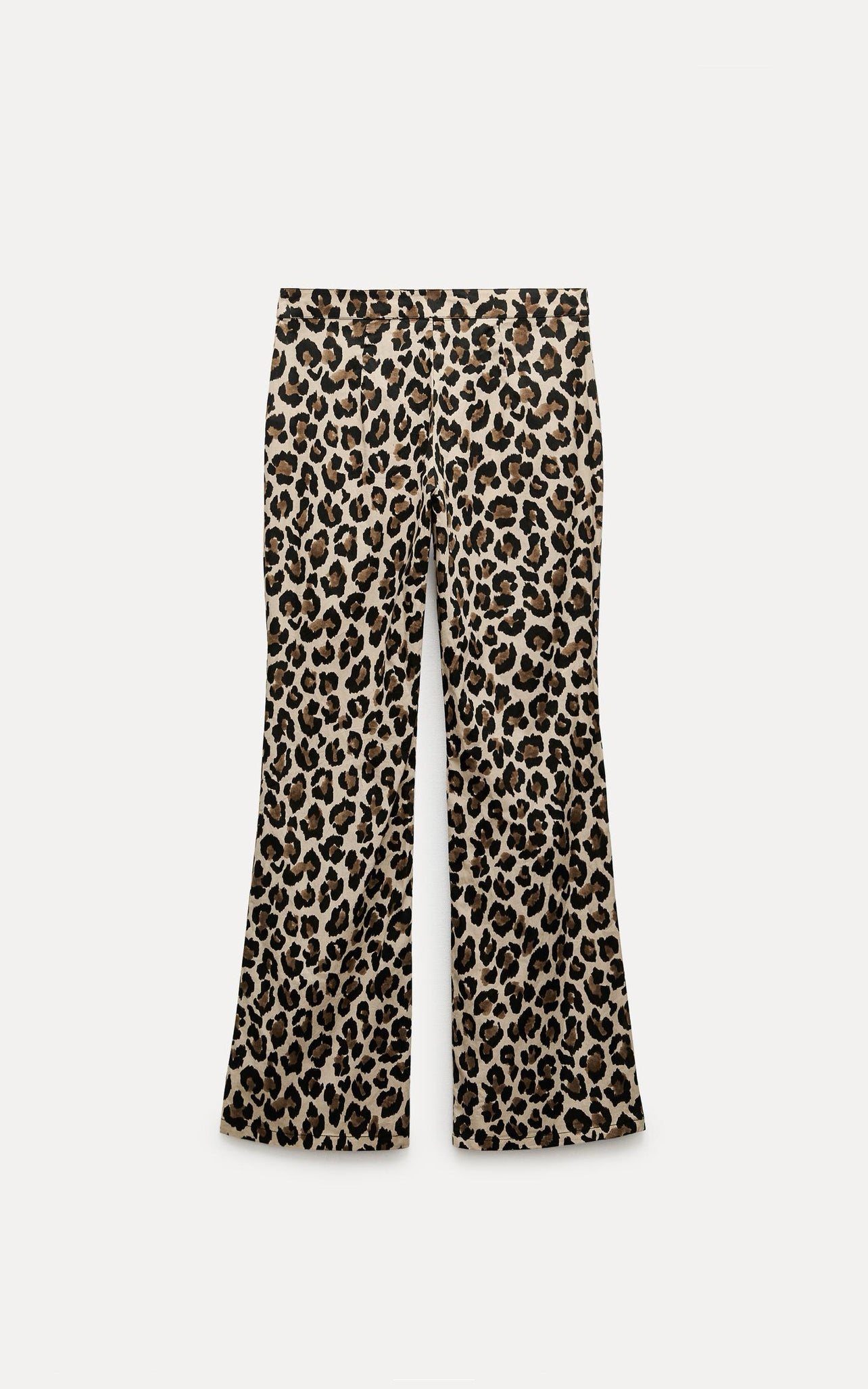 ZARA ZW Collection Animal Print Pants