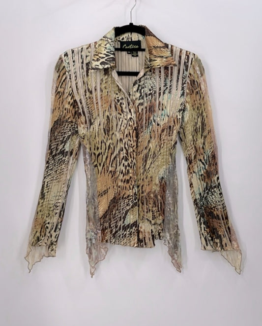 Cartise Animal Print Blouse