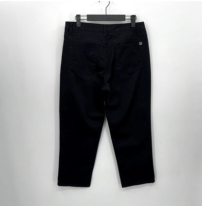 Karl Lagerfeld Cropped Straight Leg Jeans