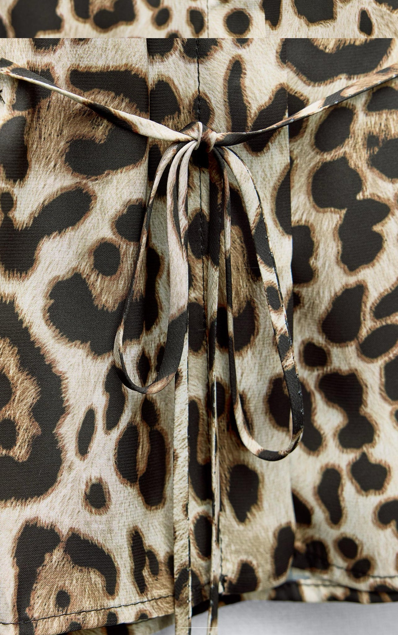 ZARA Animal Print Shirt