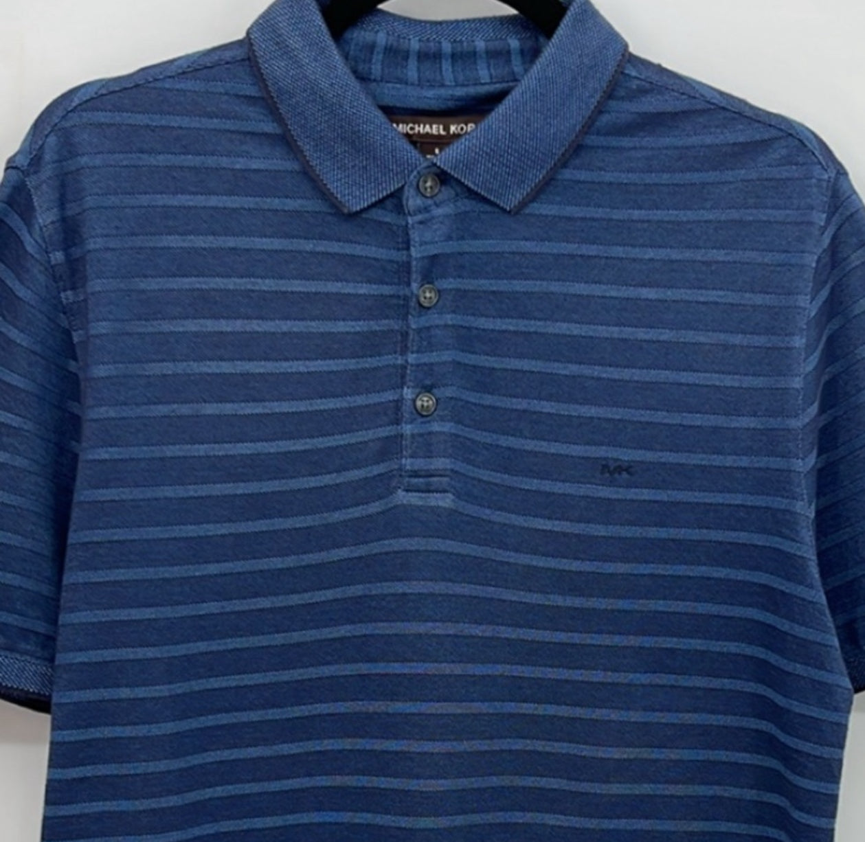 Michael Kors Stripe Polo Shirt