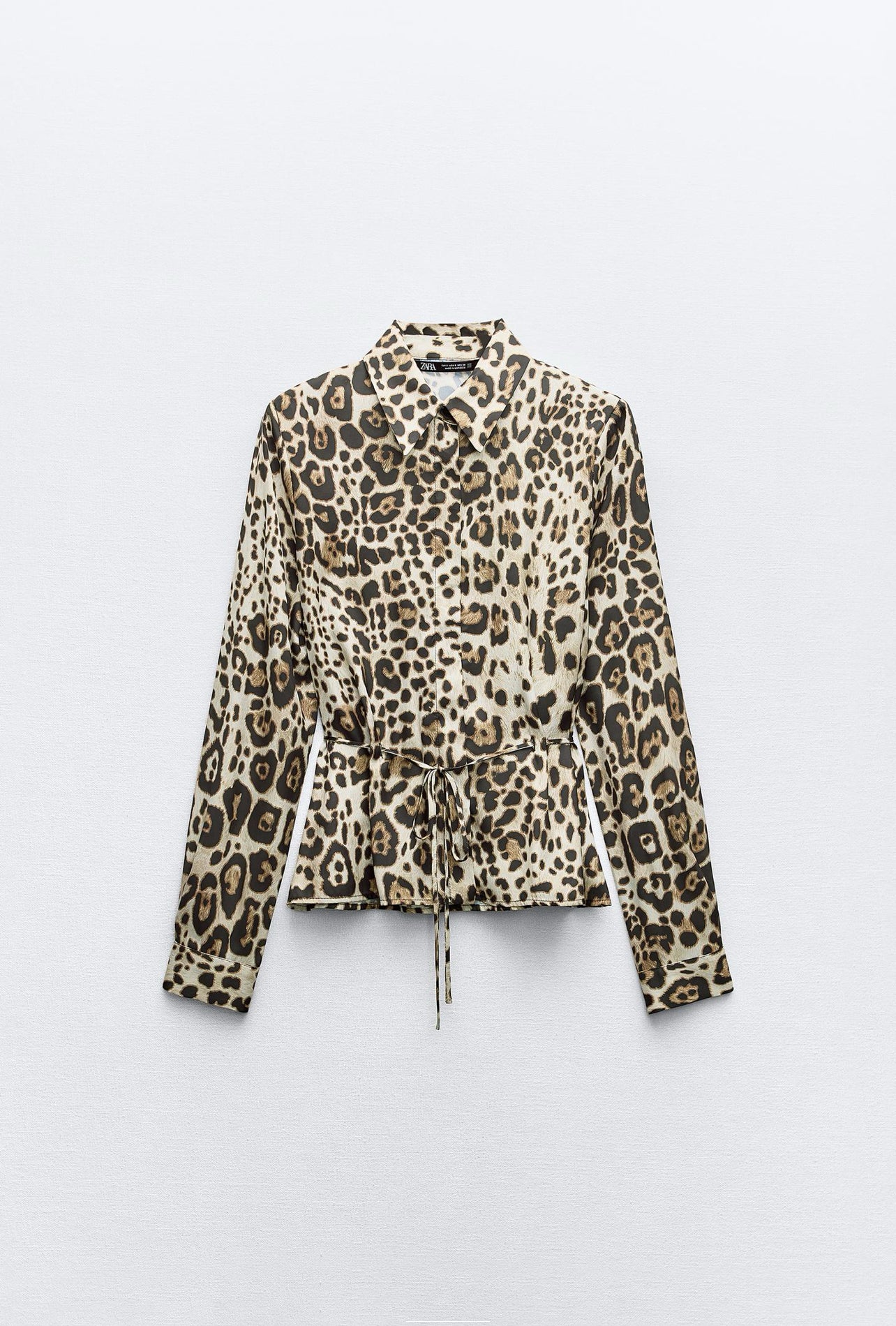 ZARA Animal Print Shirt