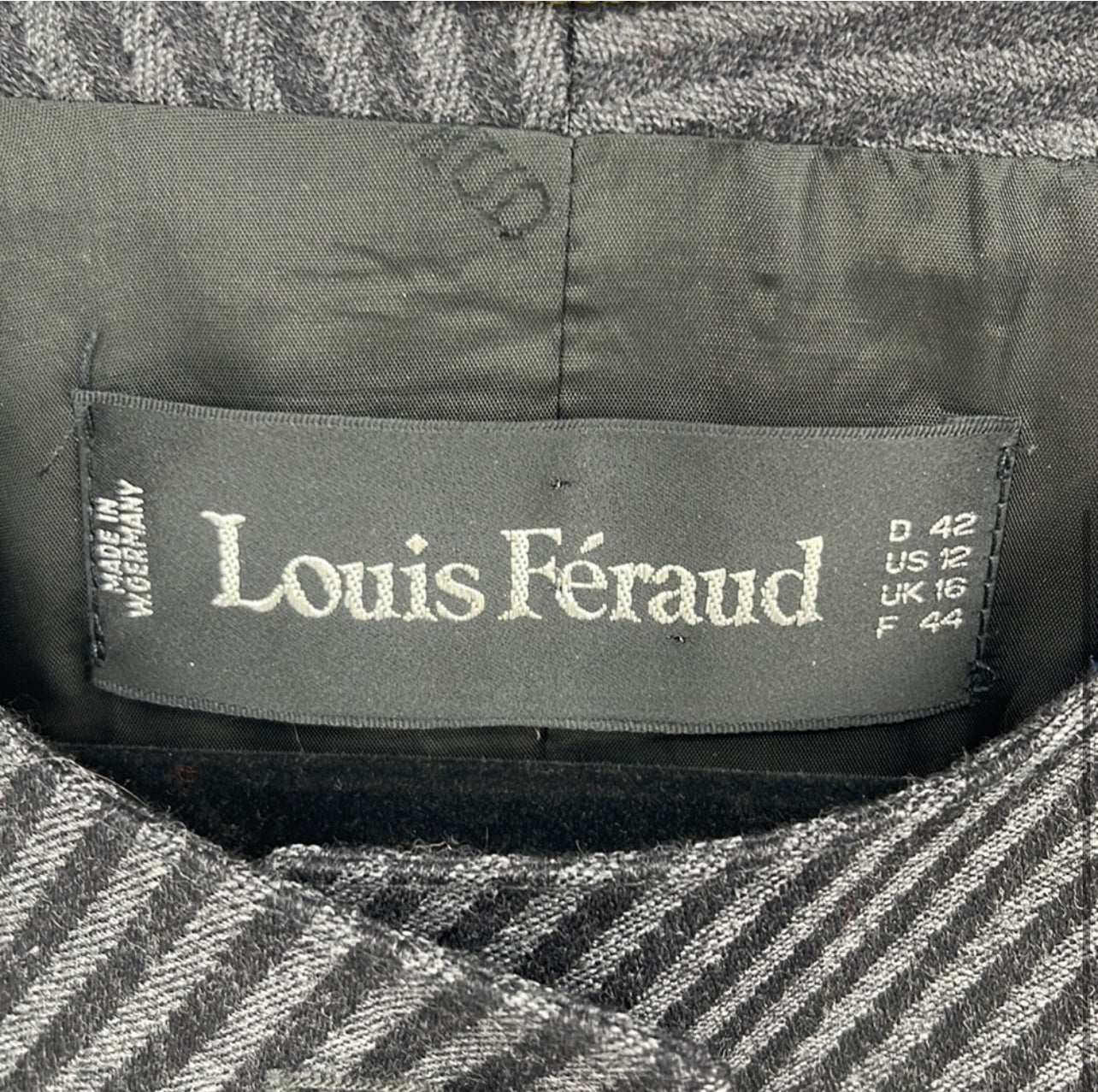 Vintage Louis Feraud Wool Dress Jacket