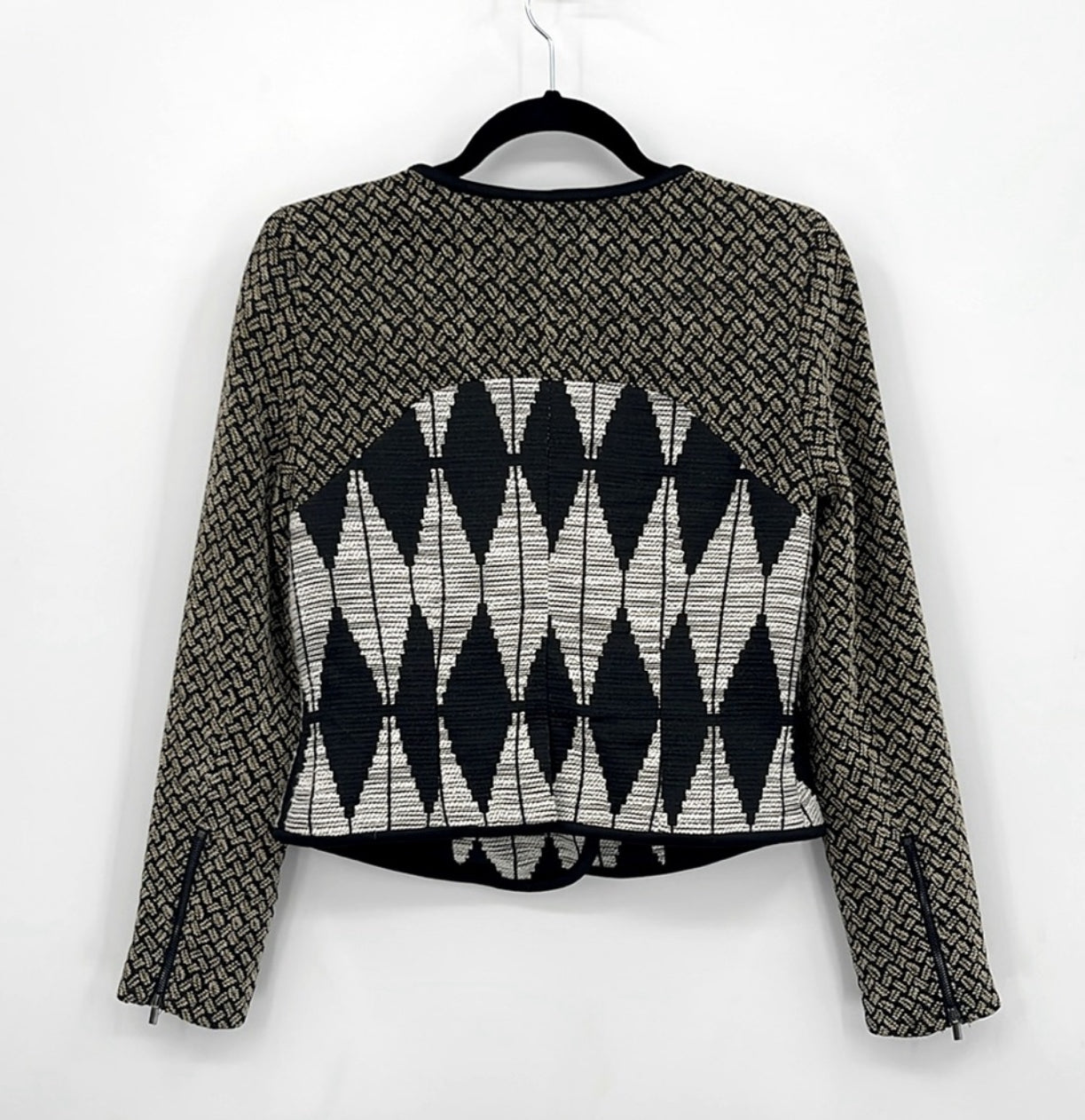 Rachel Roy Geometric Asymmetrical Jacket