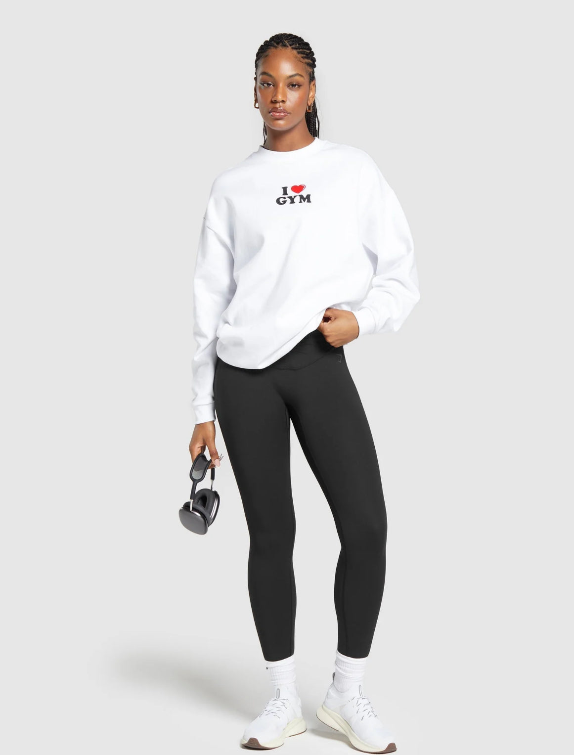 Gymshark I Heart Gym Oversized Sweatshirt