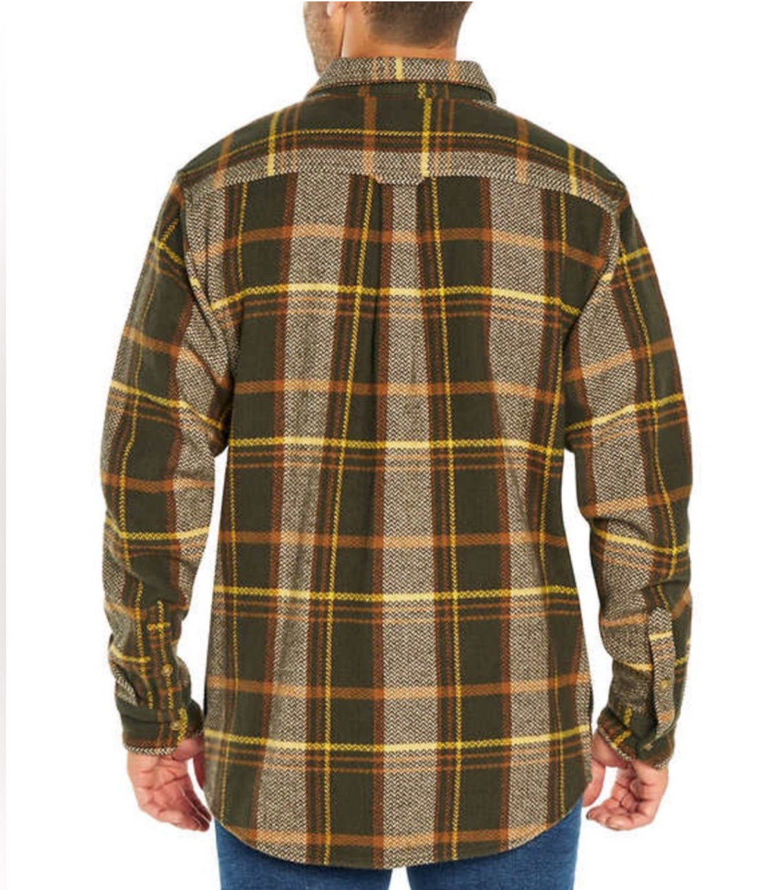 WOOLRICH Plaid Flannel Shirt Jacket