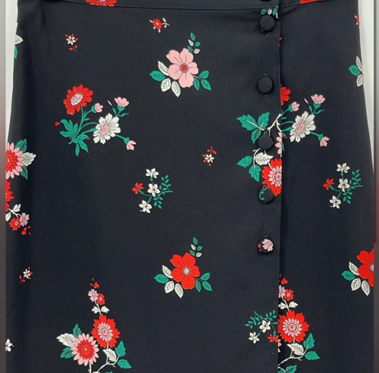 TopShop Floral Skirt