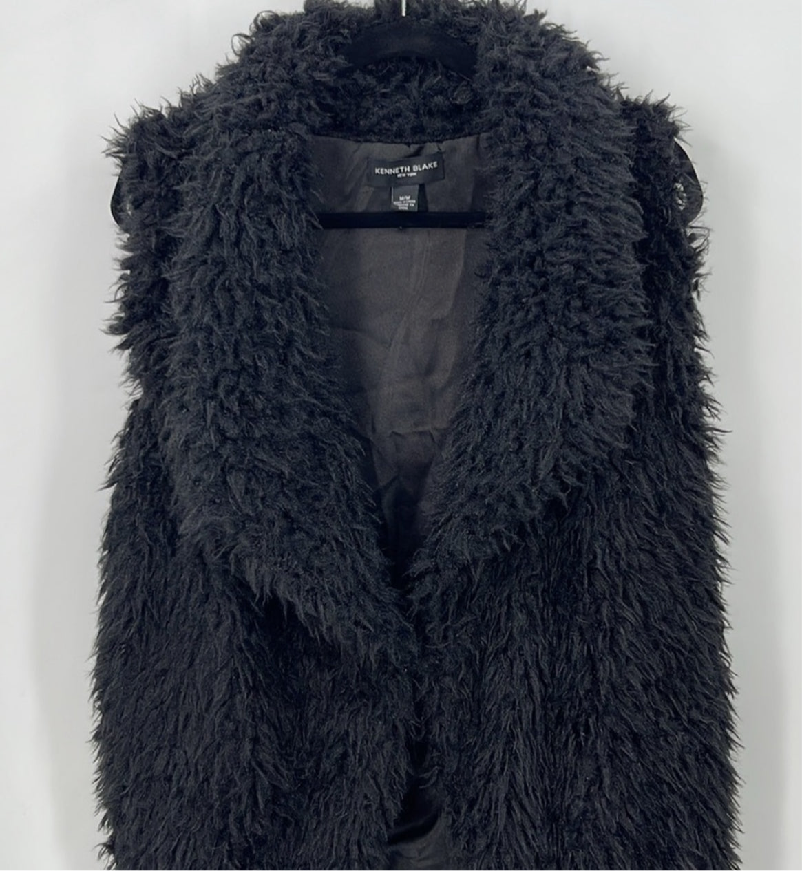 Kenneth Blake New York Faux Fur
Teddy Vest