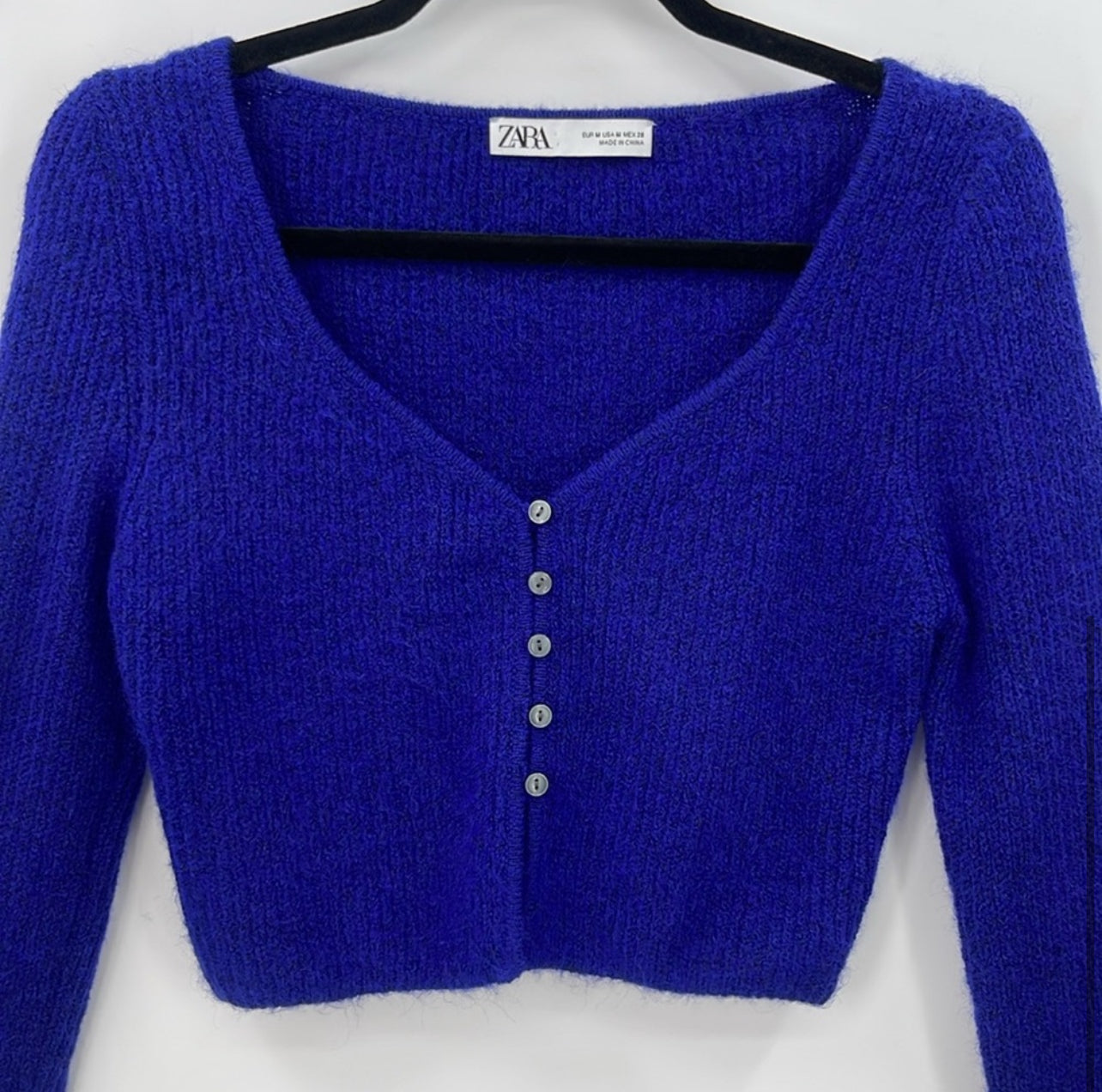 ZARA Cropped Cardigan