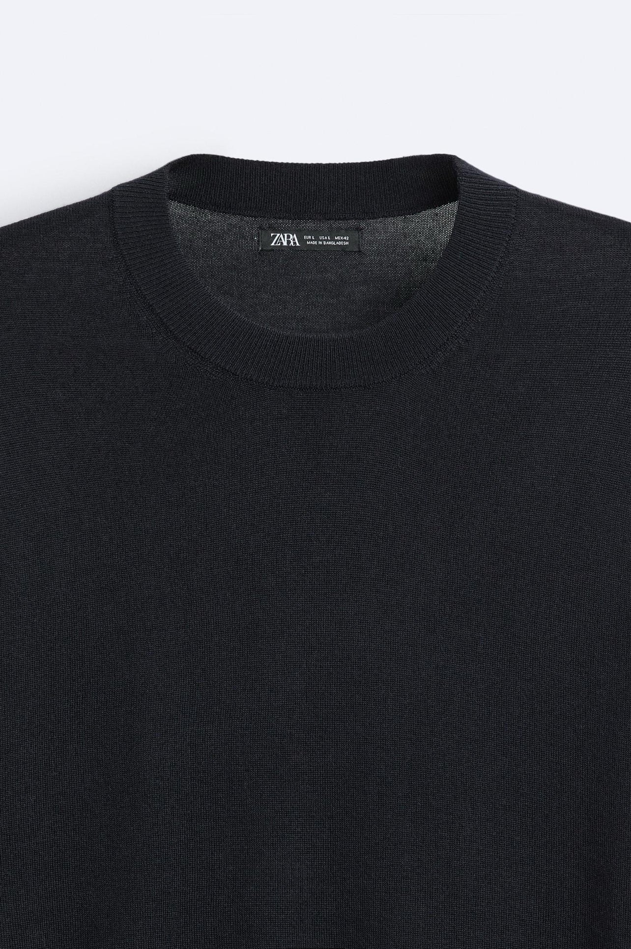 ZARA Merino Wool Blend Sweater