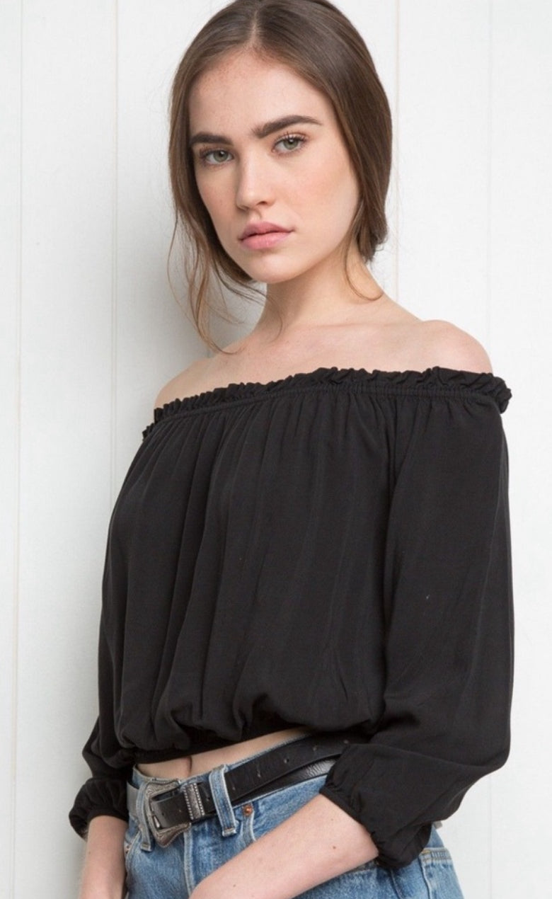 Brandy Melville Maura Off Shoulder Top