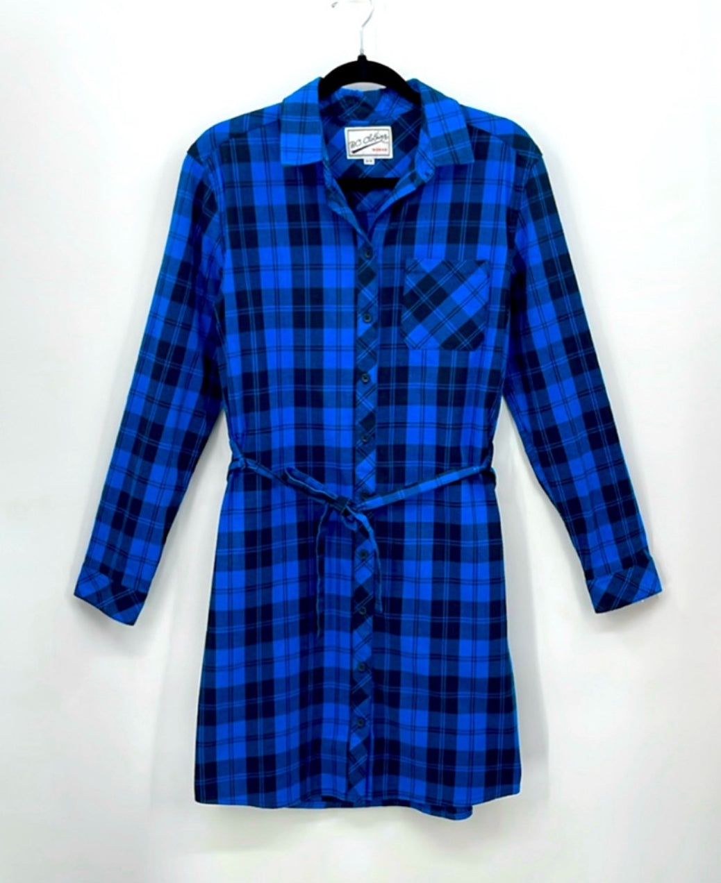 BC Clothing Plaid Button
Down Dress