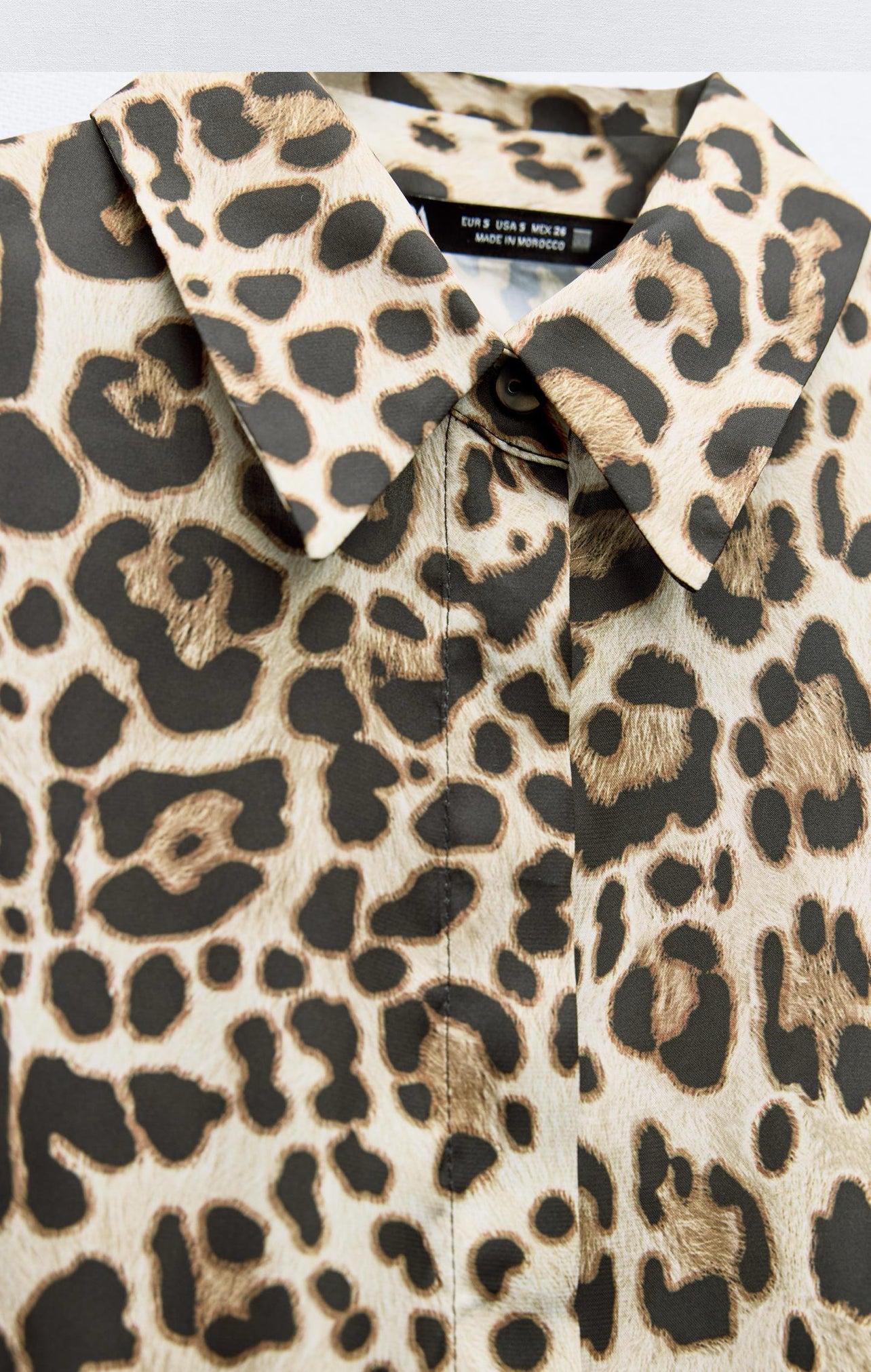 ZARA Animal Print Shirt