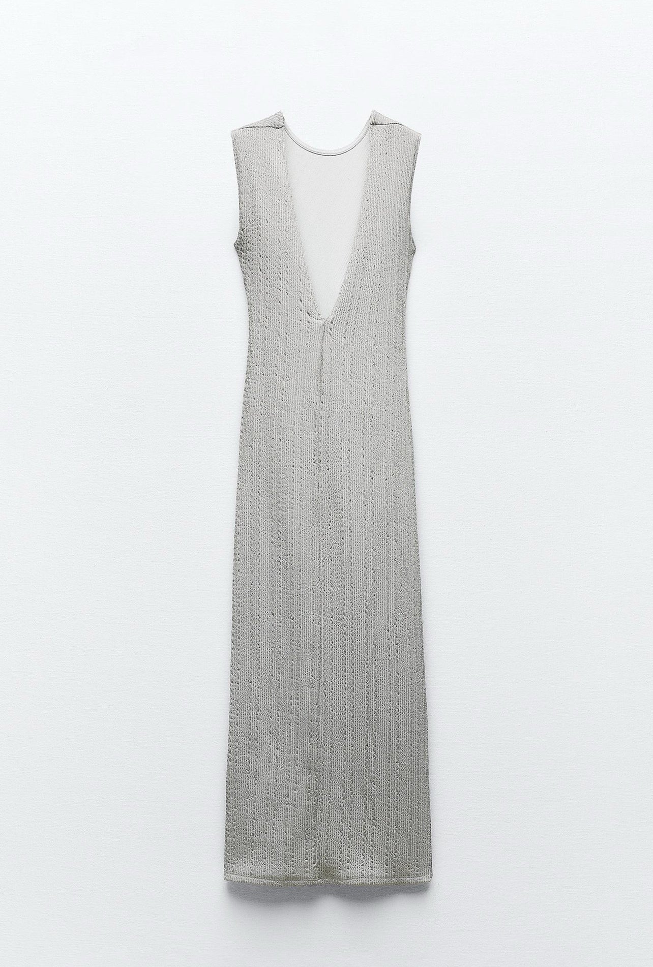 ZARA SPARKLY DRAPED DRESS