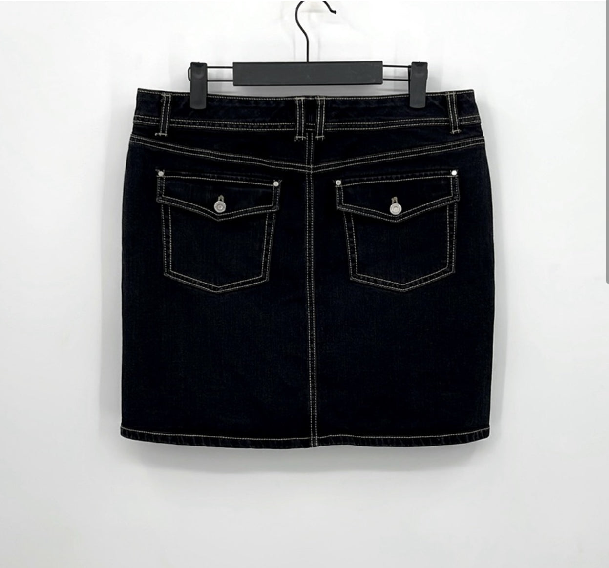 White House Black Market Jean Skirt