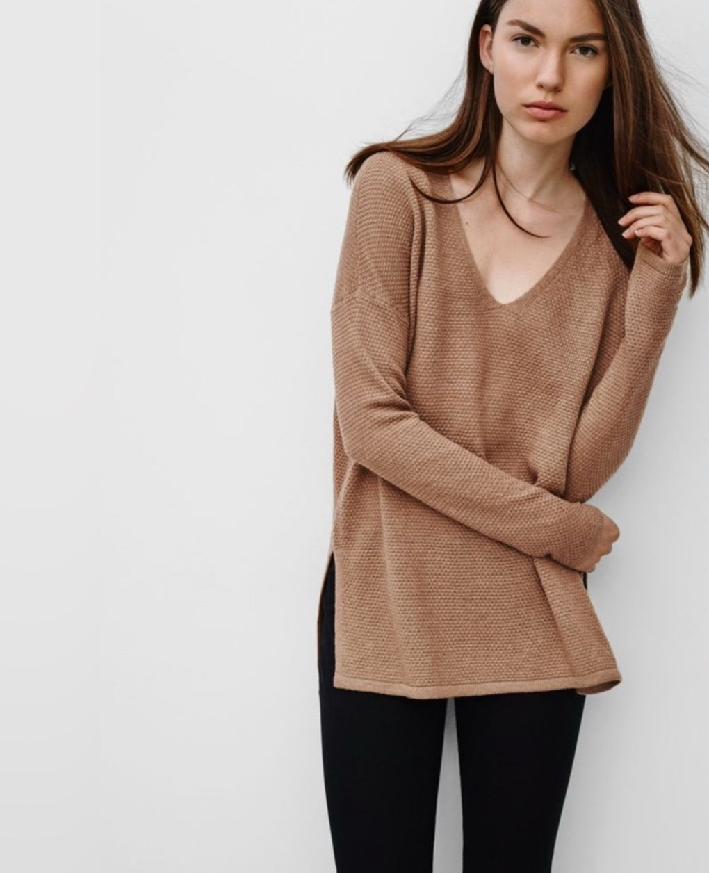 BABATON Erin Wool/Linen Blend Sweater