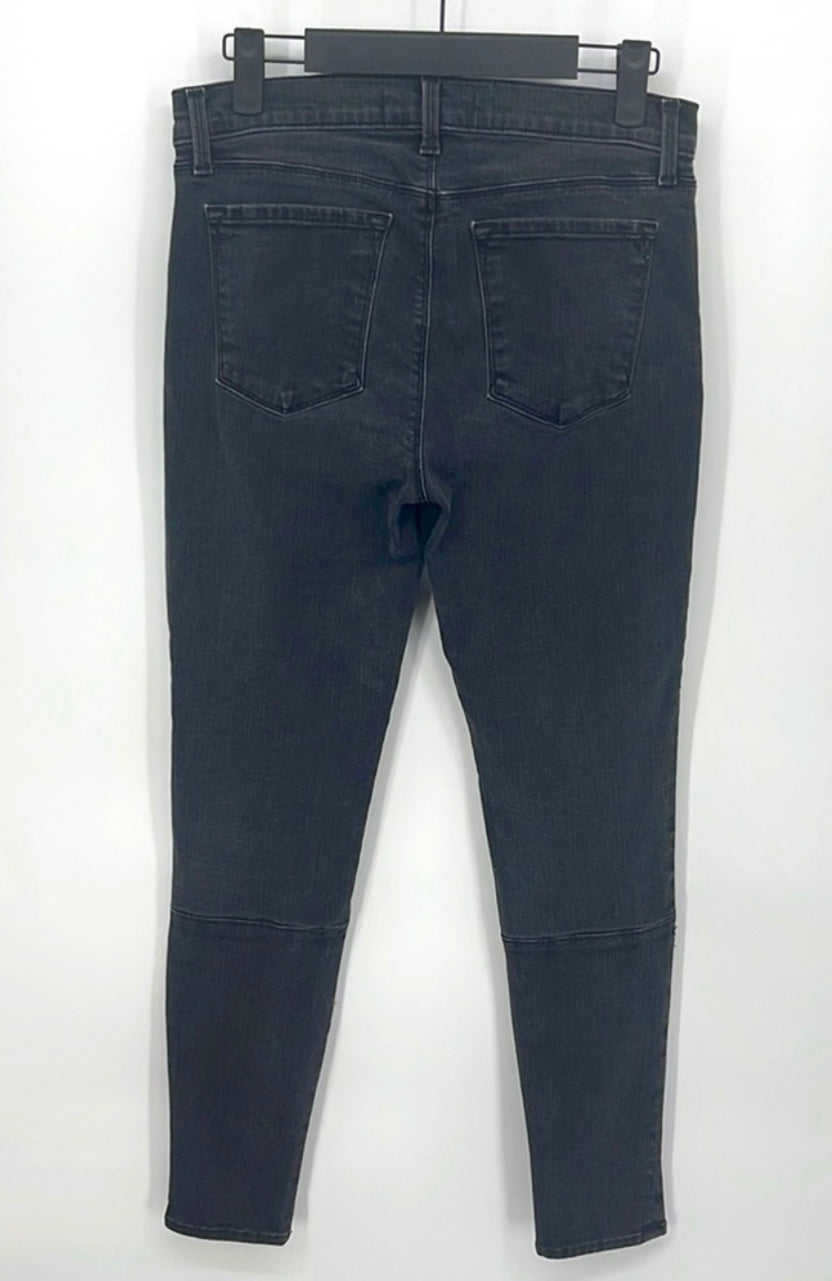 J Brand Graphite Mid Rise Skinny Jeans