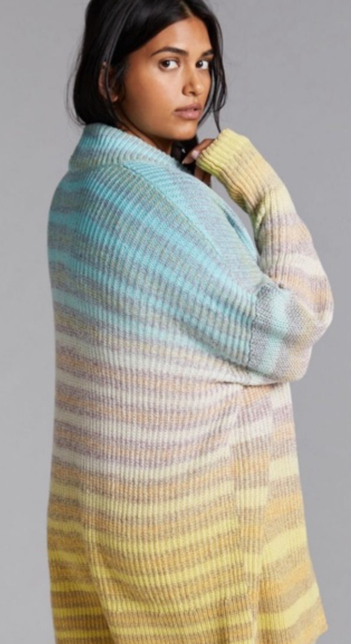 Anthropologie Pilcro Space Dyed Oversized
Cardigan