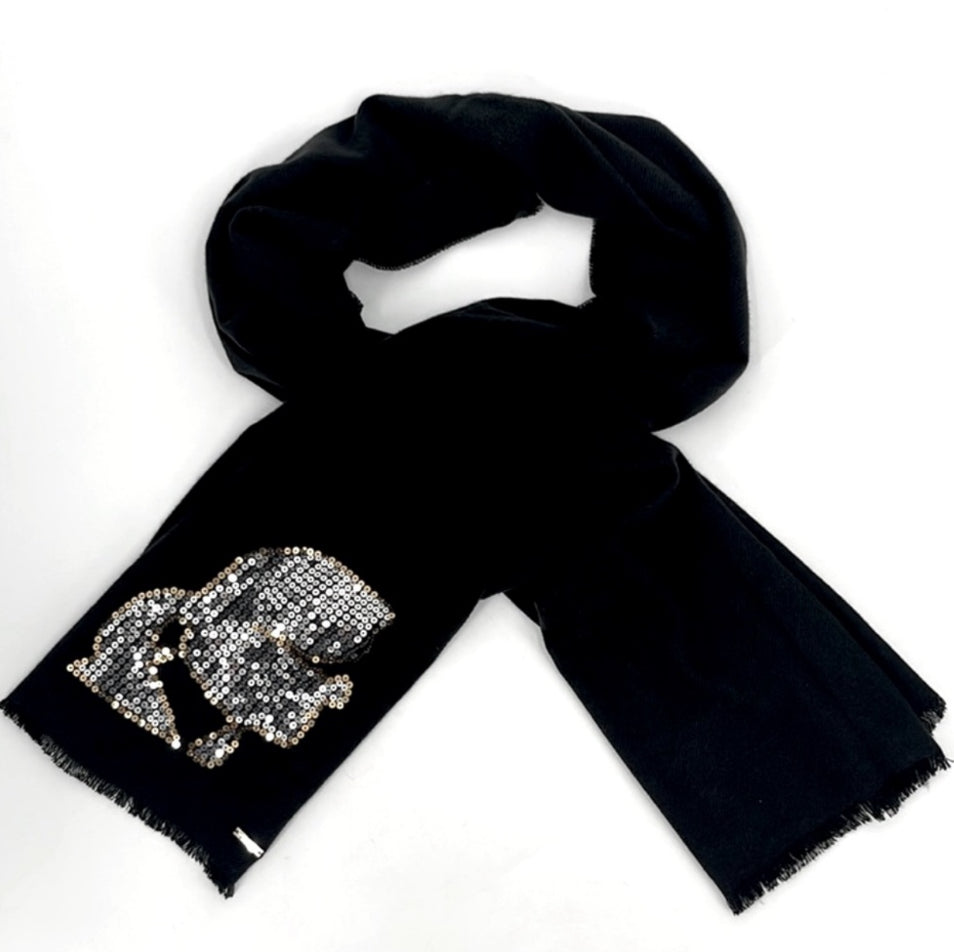 Karl Lagerfeld Wool Blend Scarf