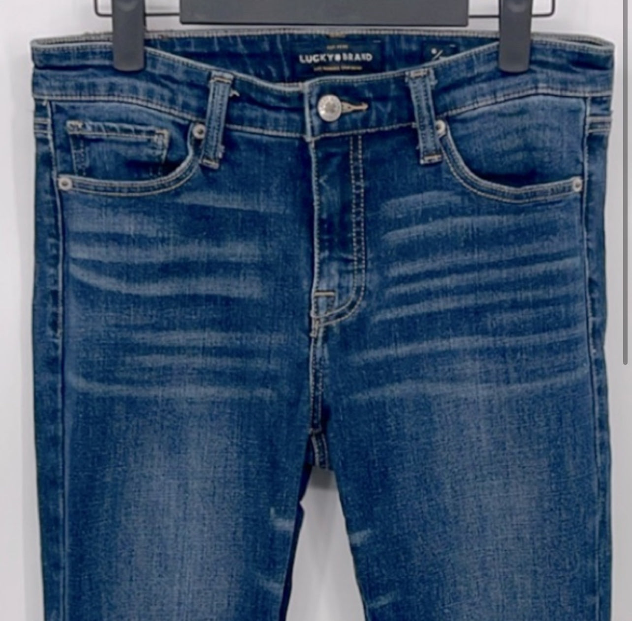 Lucky Brand Ava Mid Rise Skinny
Ankle Jeans