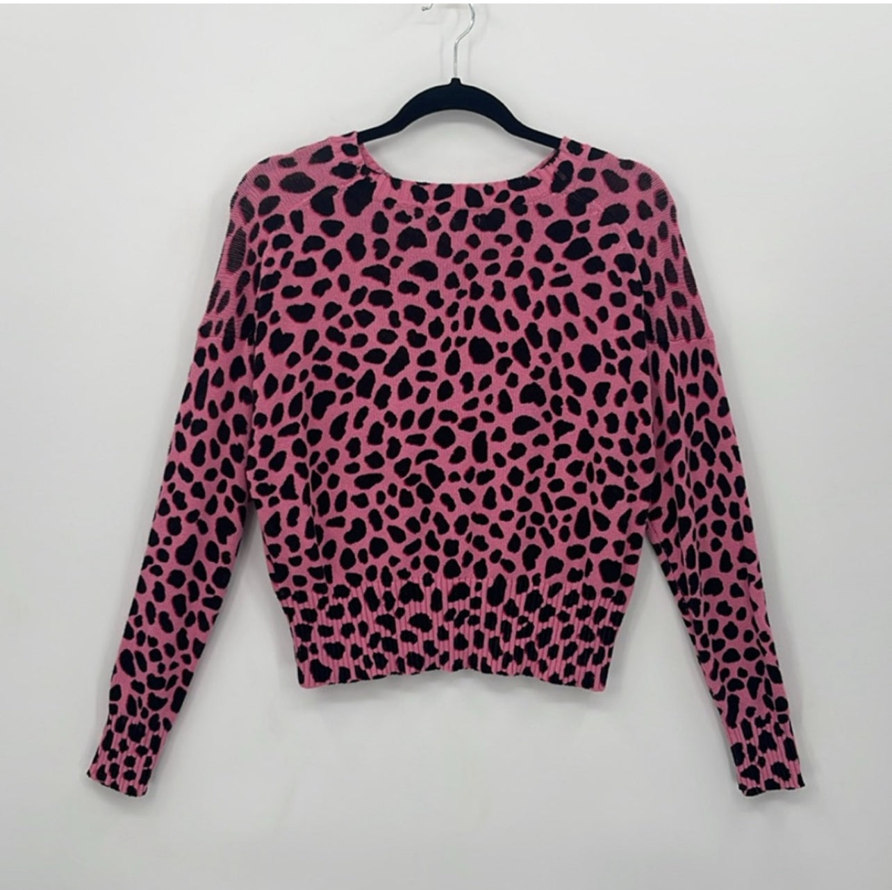 525 America Animal Print Sweater