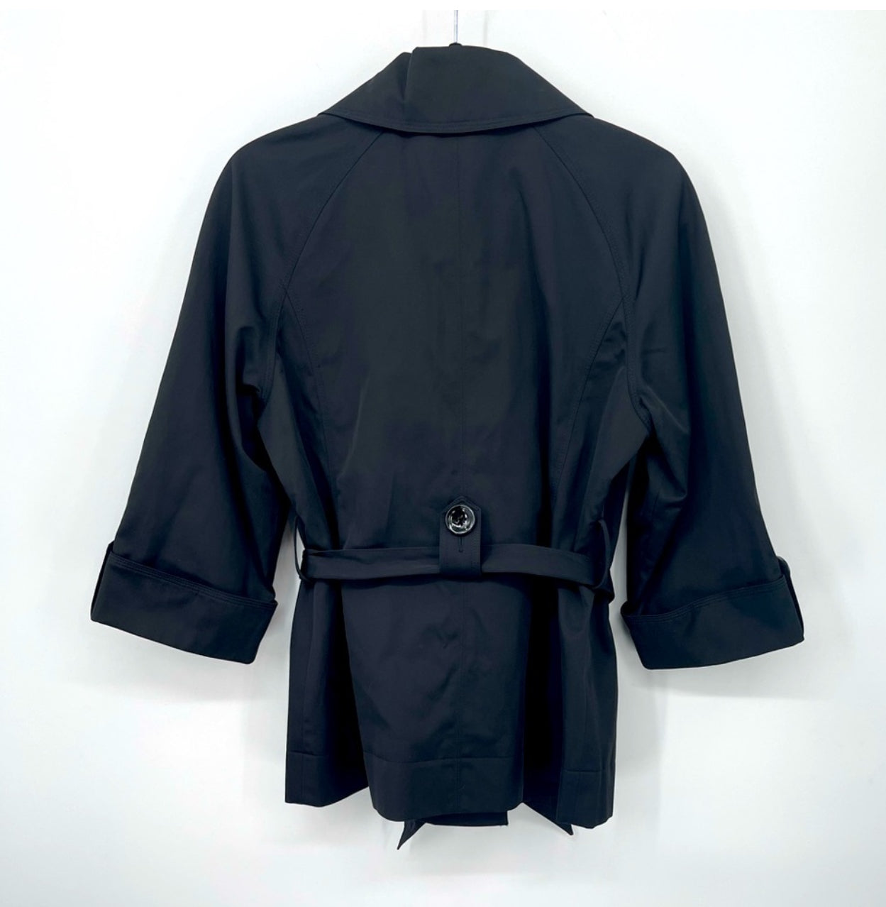 White House Black Market Belted Coat