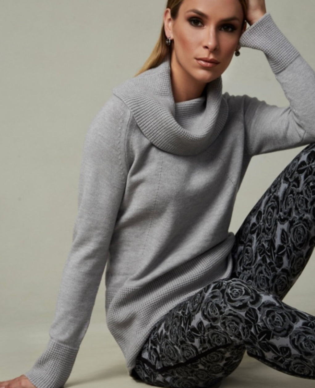 Elena Wang Cowlneck Sweater