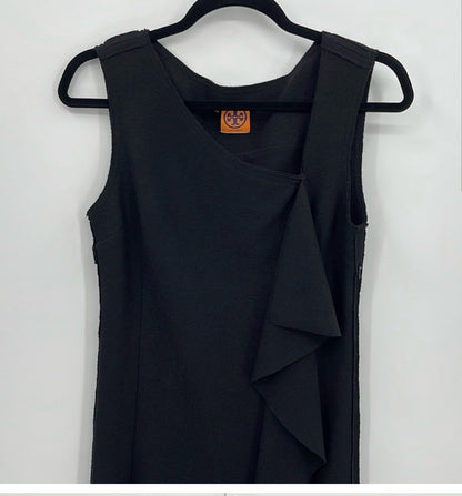 Tory Burch One Shoulder Wool Mini Dress