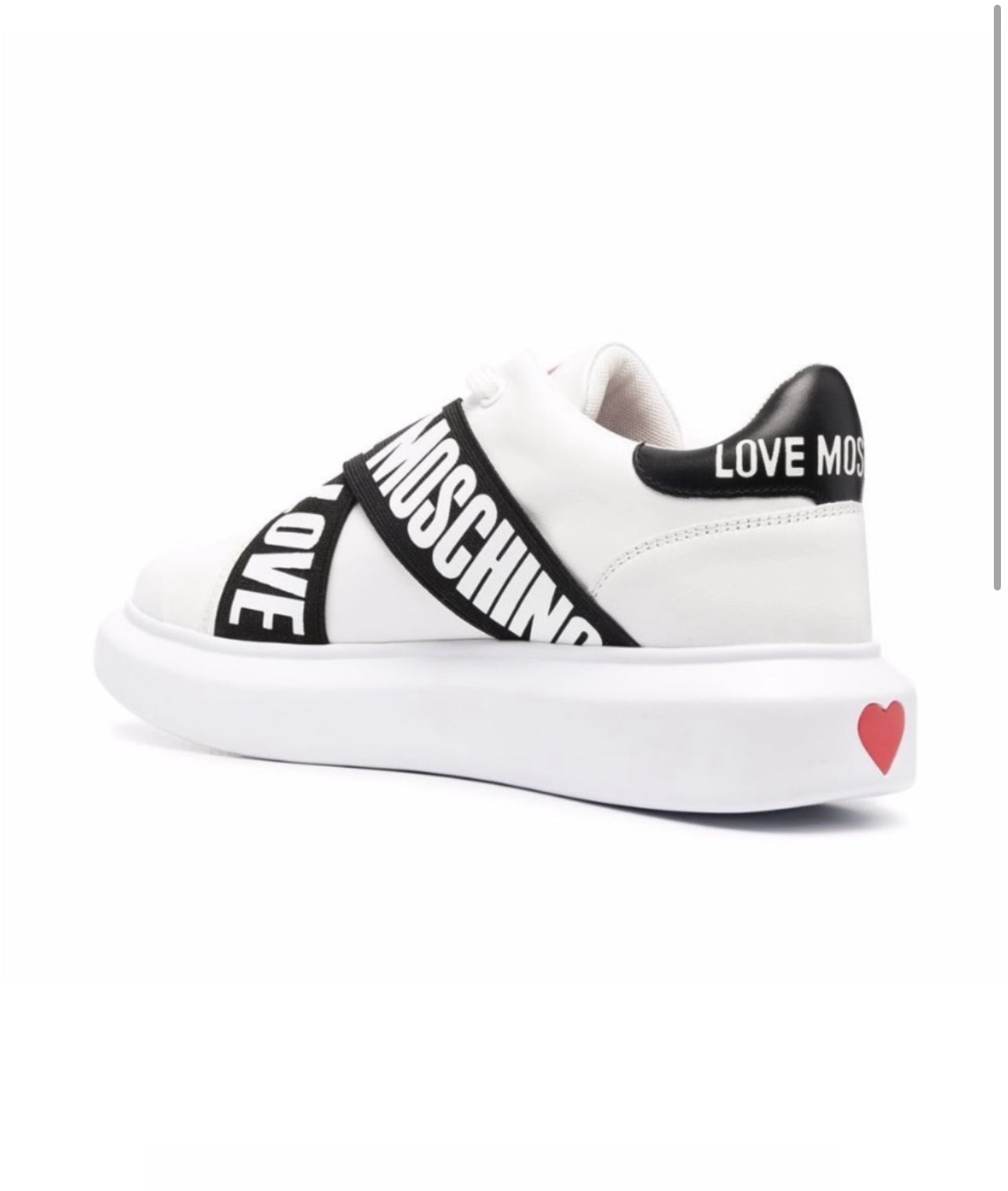 Baskets à enfiler Love Moschino