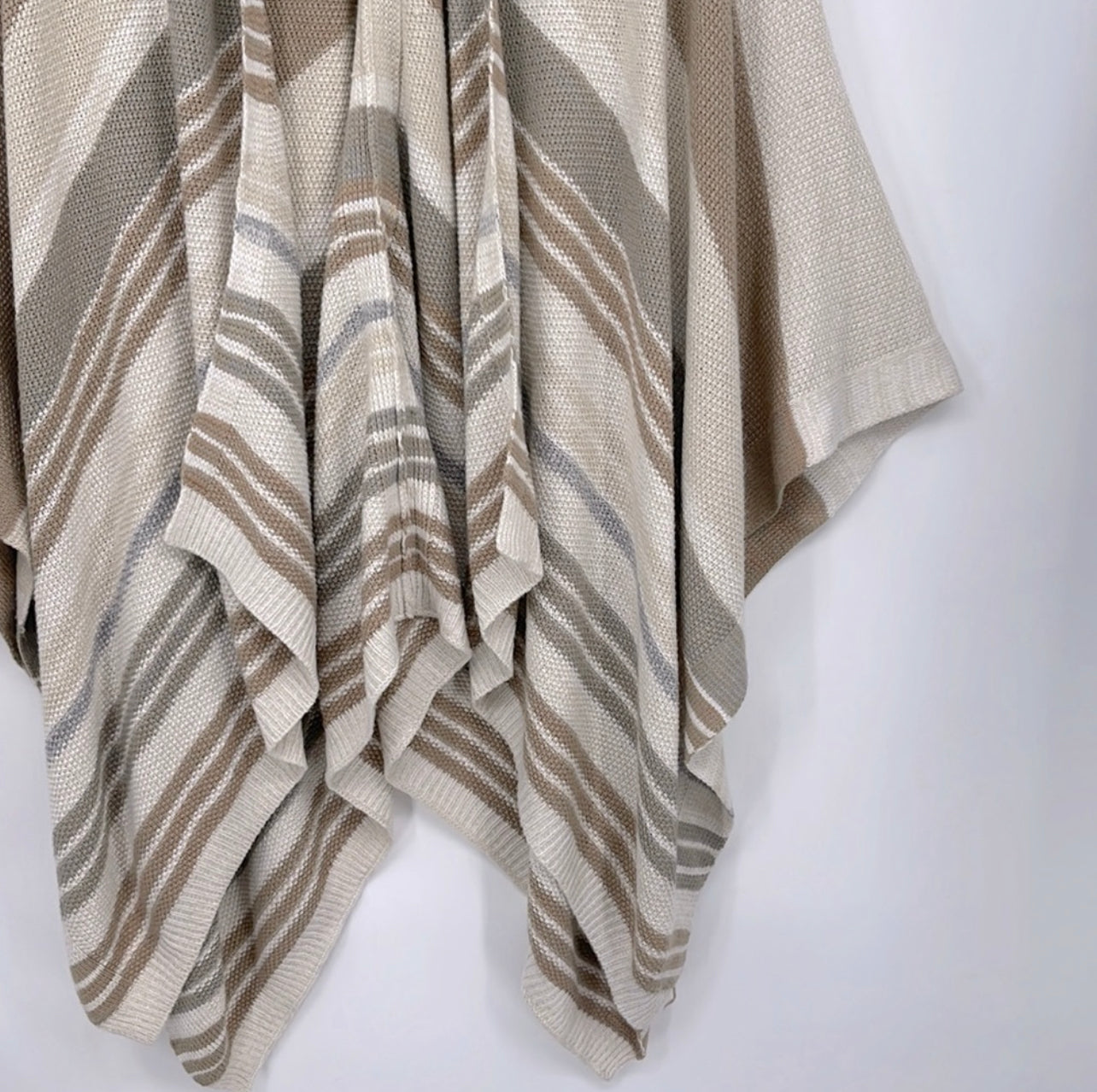 BCBGMaxazria Striped Cape