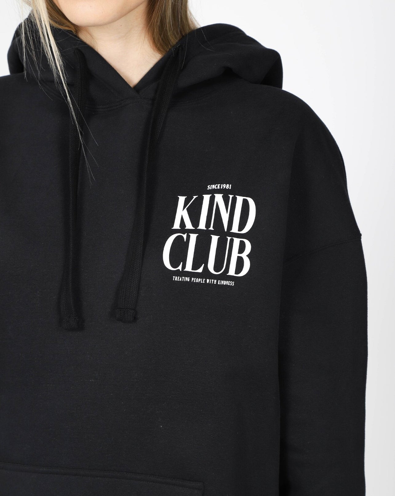 Brunette The Label The "KIND CLUB" Sweat à capuche grande sœur 