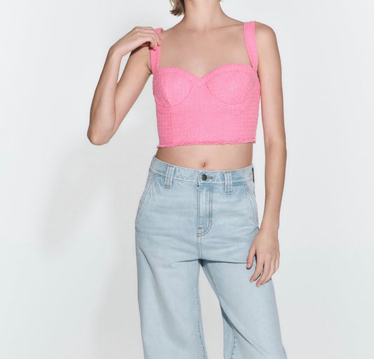 Zara Bustier Texturé