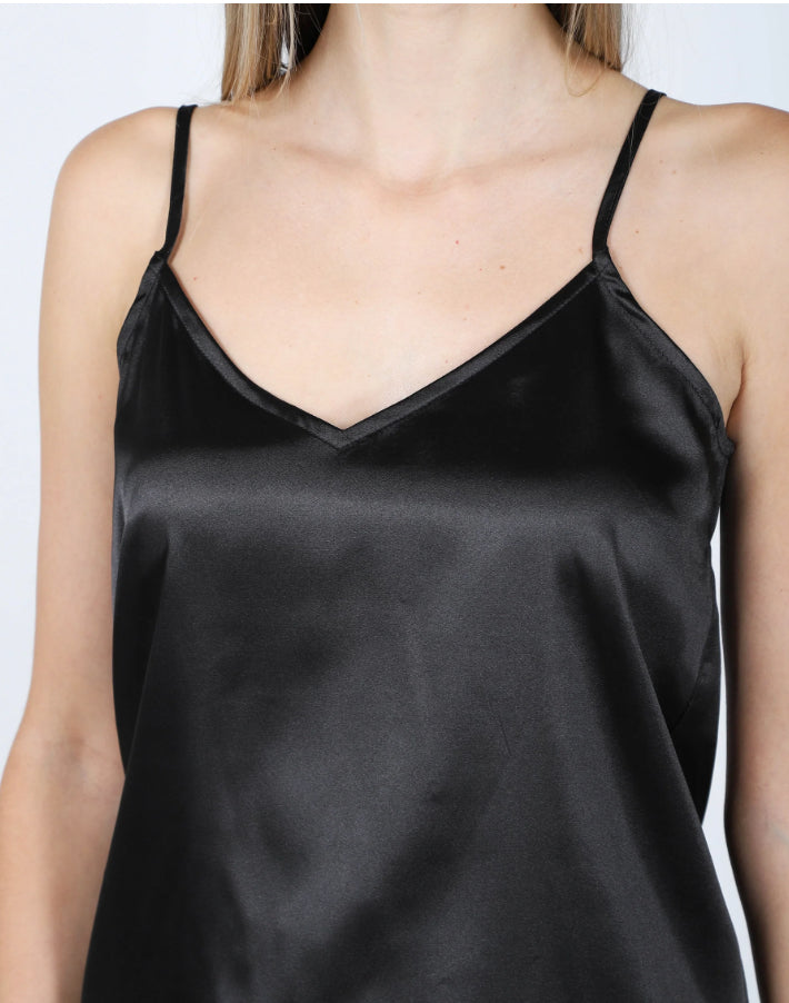 Brunette The Label Diana Silk Camisole