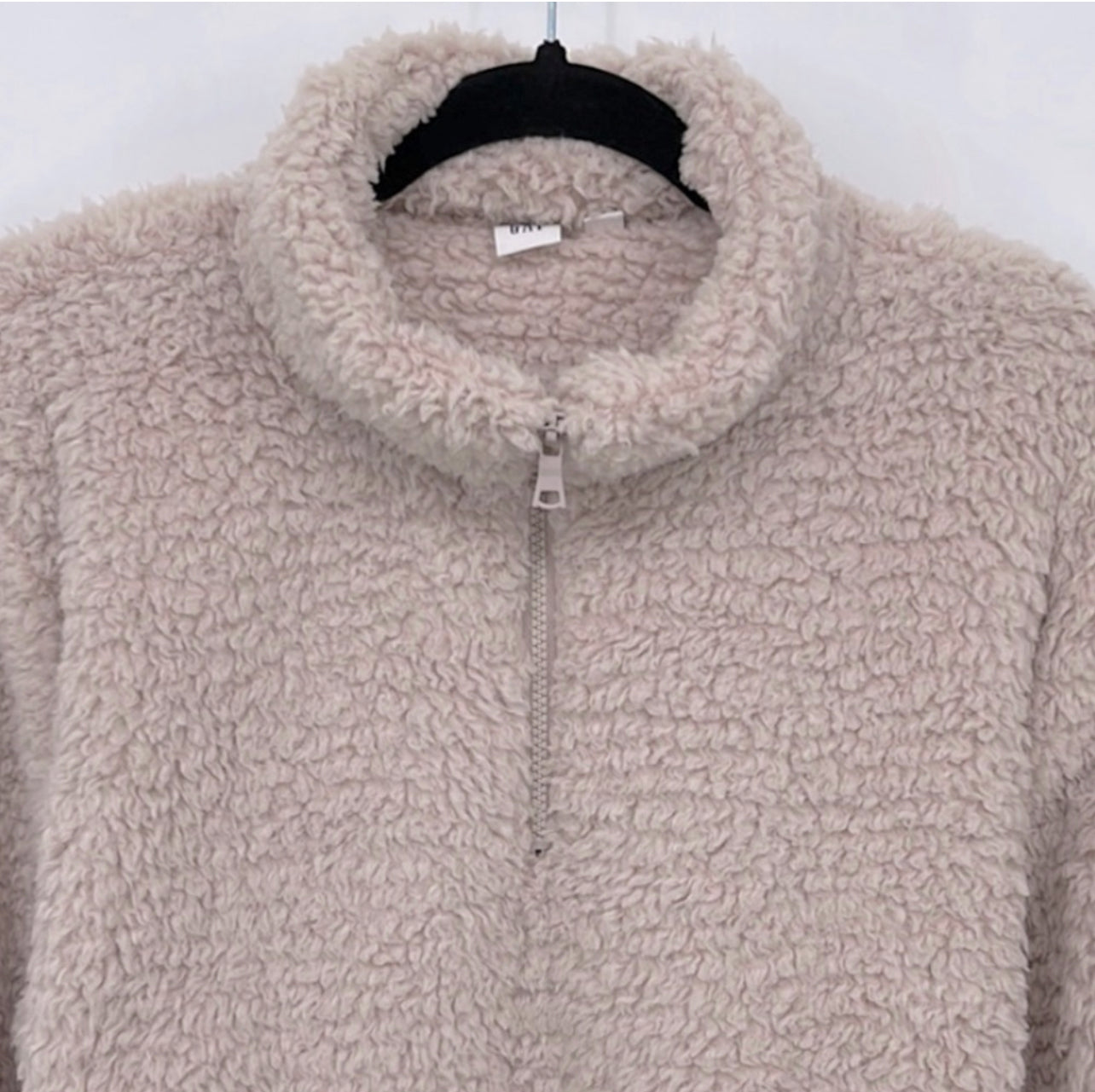 Pull en sherpa à fermeture éclair 1/4 Gap