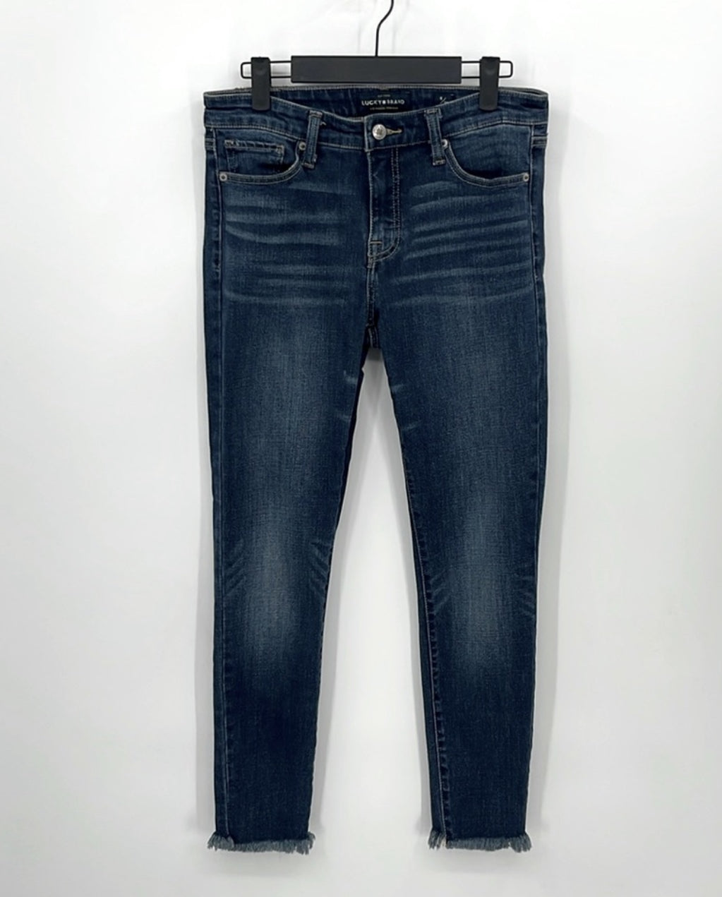 Lucky Brand Ava Mid Rise Skinny
Ankle Jeans