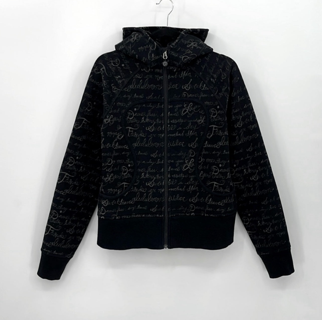 Lululemon Rare Manifesto Script Scuba Hoodie