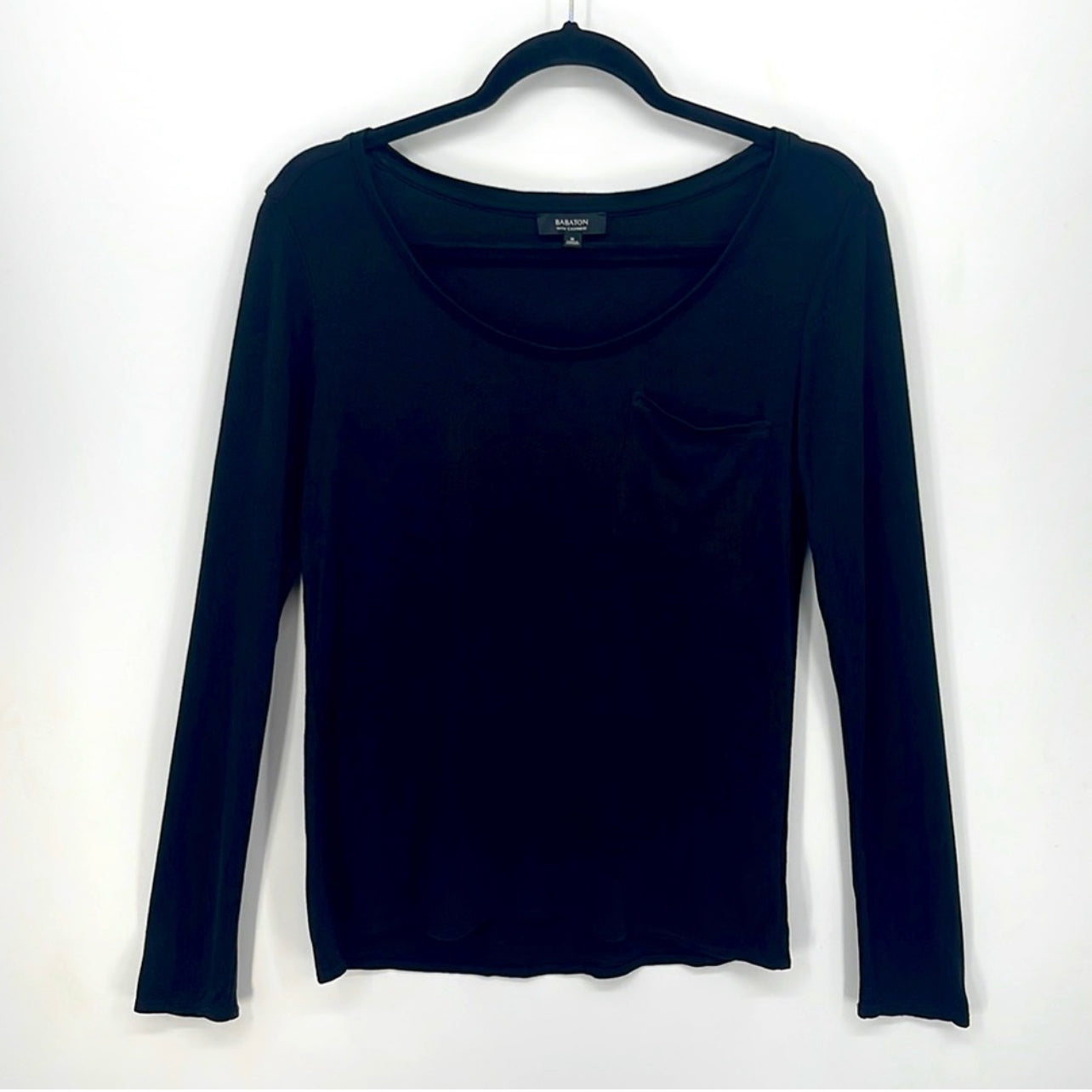 Aritzia Babaton Cashmere Blend Long Sleeve Shirt