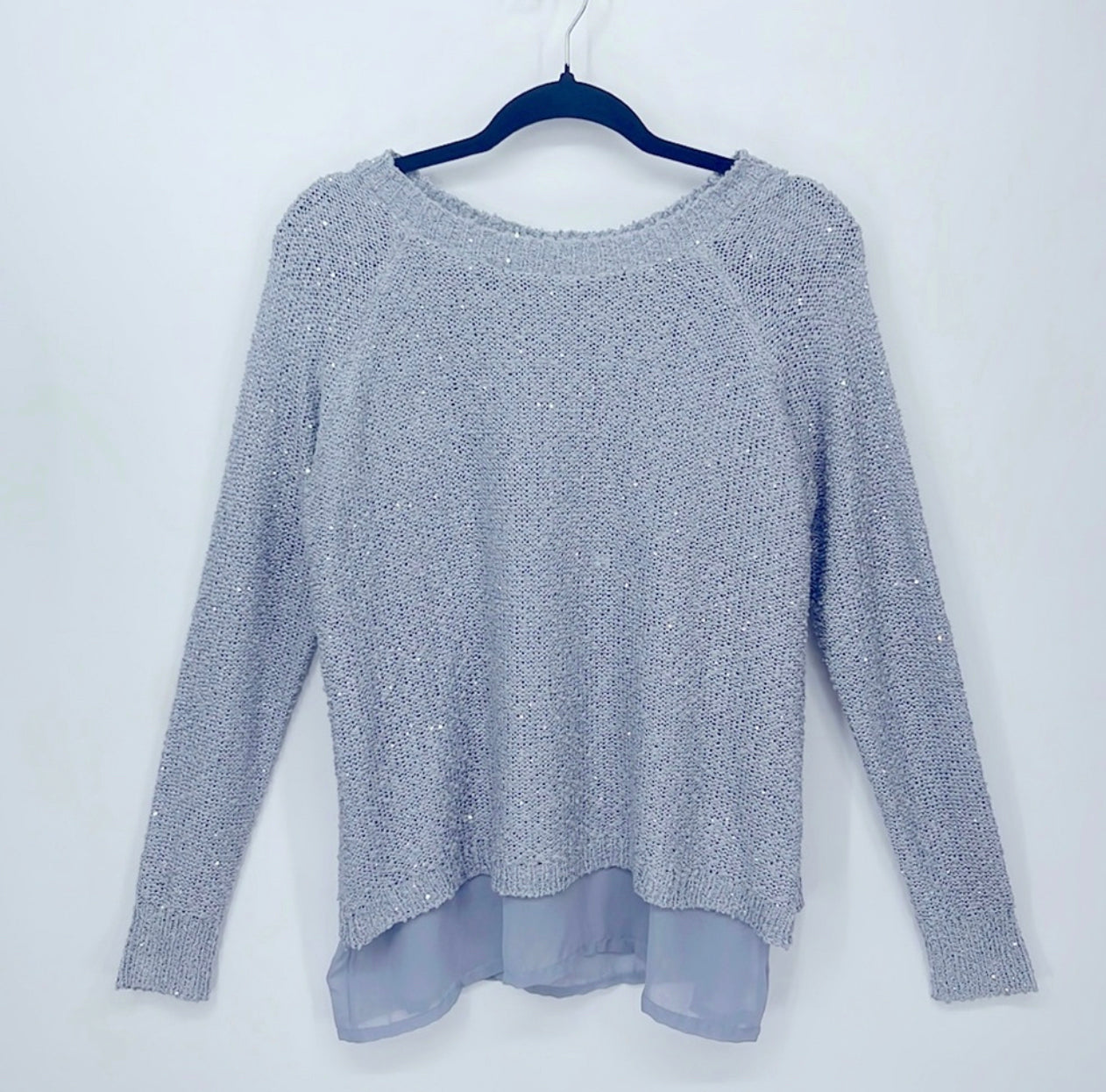 Femme Fatale Knit Sequin Sweater