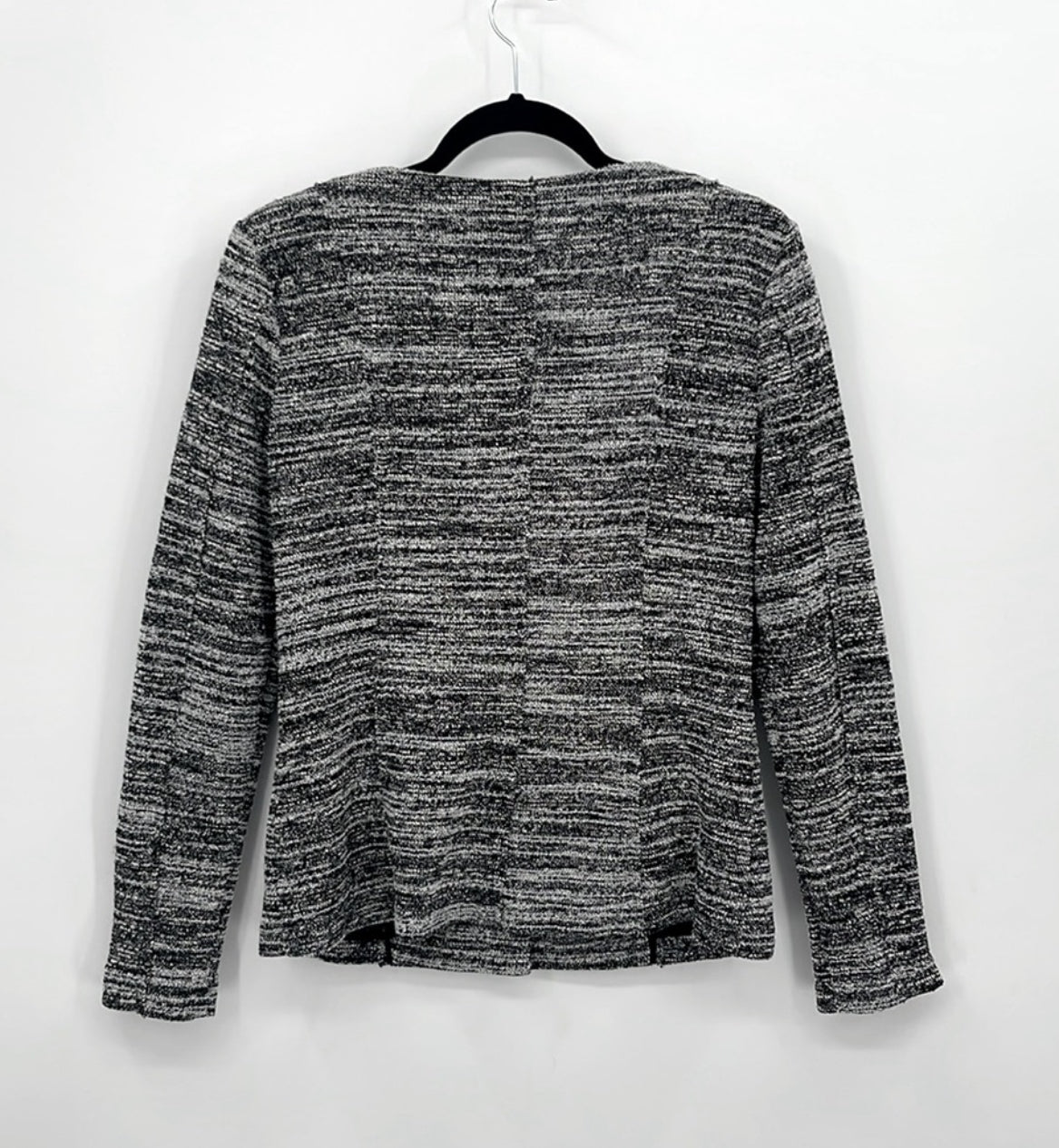 Karl Lagerfeld Boucle Tweed Pattern Jacket